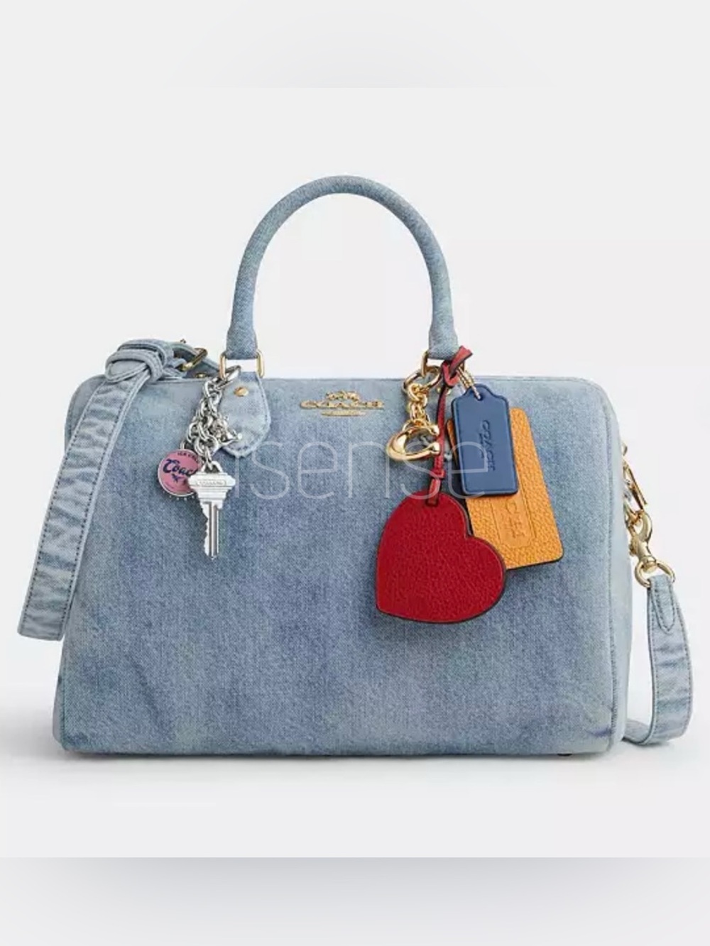 Coach Rowan Large Satchel Bag - Picture 7 of 9